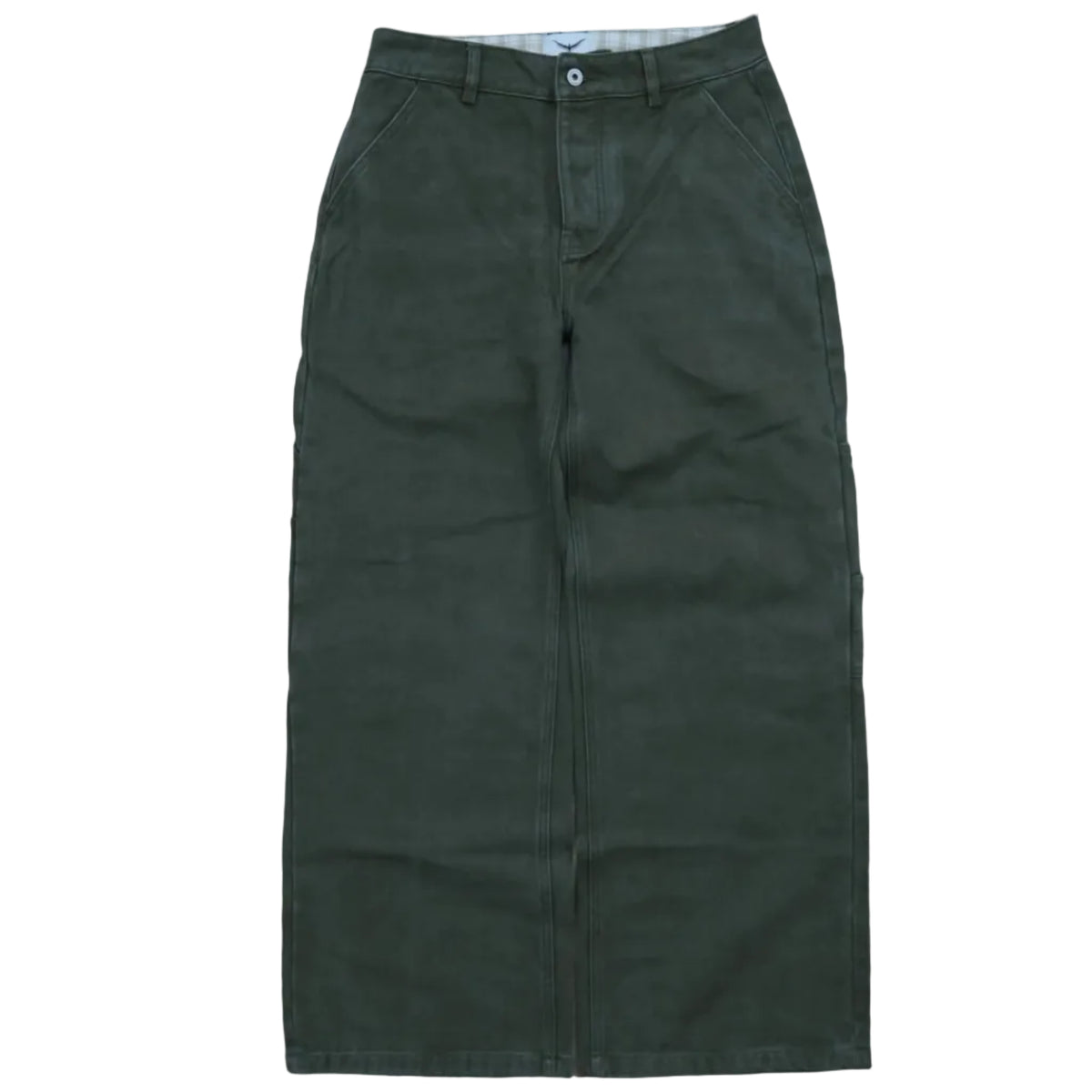 Green Canvas Pants