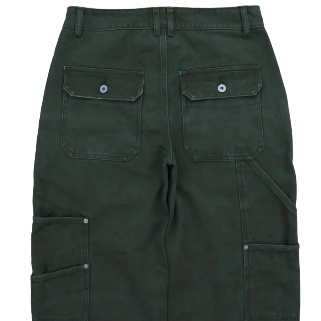 Green Canvas Pants