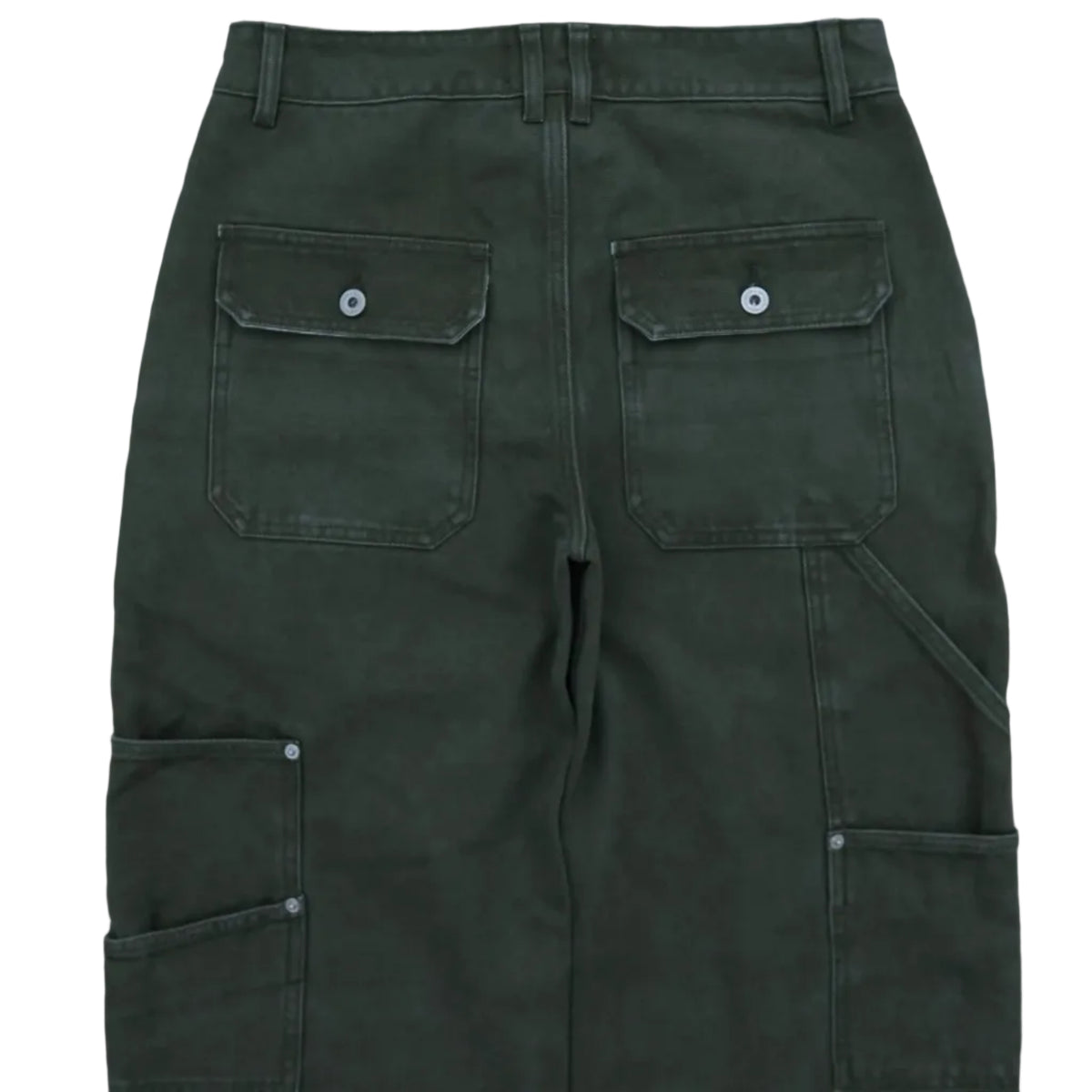 Green Canvas Pants